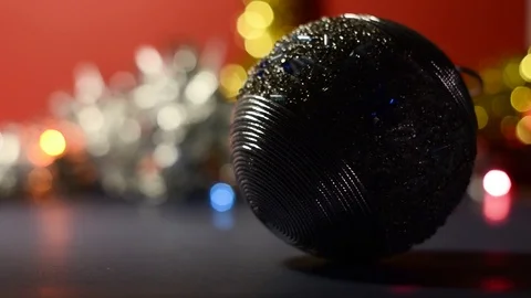 Christmas tree decorative ball Stock Footage 120572345