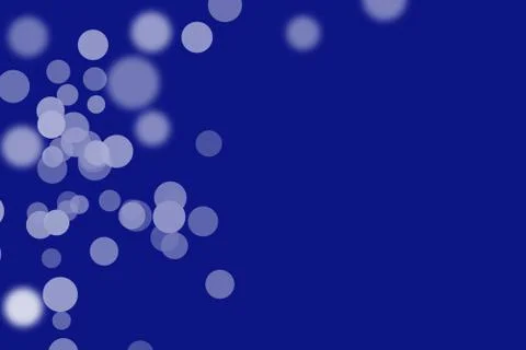 Christmas Tree Defocused Lights in Magic Snowy Night Stock Illustration