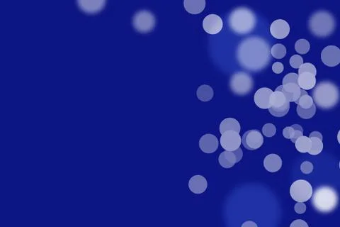 Christmas Tree Defocused Lights in Magic Snowy Night Stock Illustration