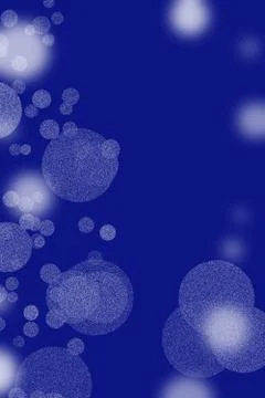 Christmas Tree Defocused Lights in Magic Snowy Night Stock Illustration