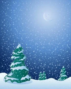 Christmas tree design Illustrazione stock