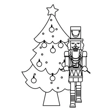 Christmas tree design Stock Illustration