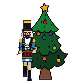 Christmas tree design Stock Illustration