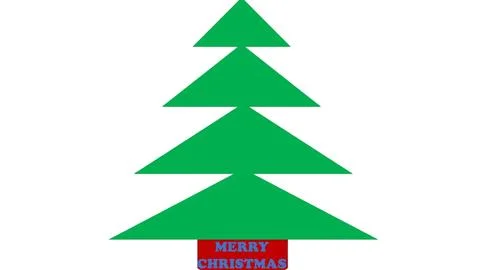 Christmas tree design Stock Illustration