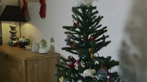 Christmas Tree With Fairy#3 Stock Footage 45661854