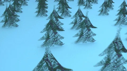 Christmas tree farm Video stock 112939346