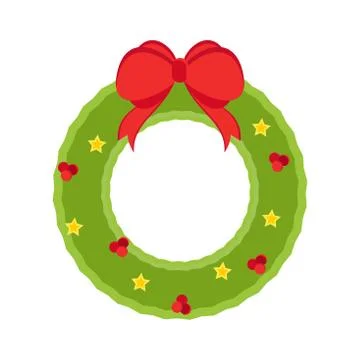 Christmas tree flat 3d isometric pixel art icon Stock Illustration