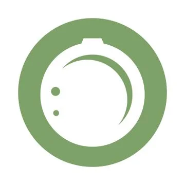 Christmas tree flat icon Stock Illustration