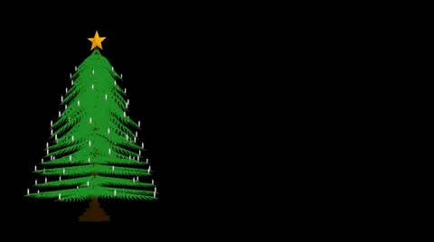 Christmas Tree Stock Footage 942359