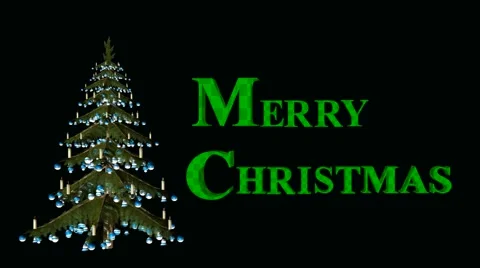 Christmas tree Stock Footage 973779