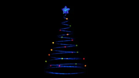 Christmas tree Stock Footage 979703