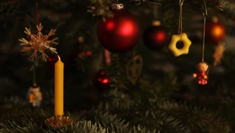 Christmas Tree Stock Footage 1013656