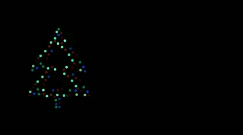 Christmas Tree Stock Footage 10862374