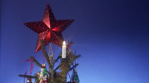 A Christmas tree Stock Footage 11290997