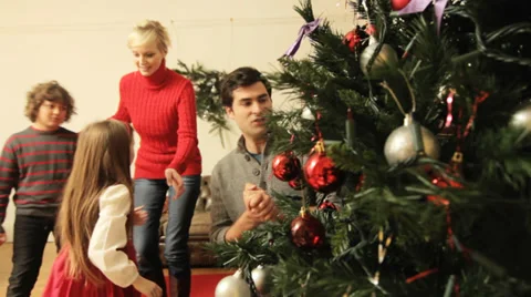 Christmas tree Stock Footage 29155501