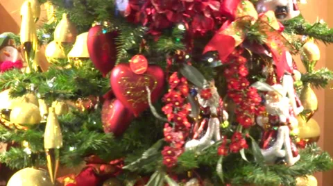 Christmas tree Stock Footage 32867436