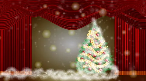 Christmas tree Stock Footage 44225381