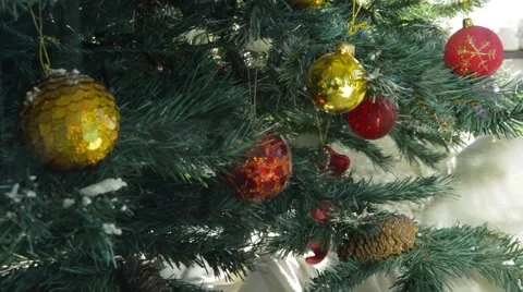 Christmas tree Video stock 46037903