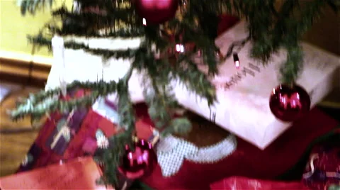 Christmas Tree Stock Footage 49333340