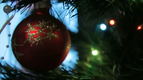 Christmas Tree Stock Footage 58918857