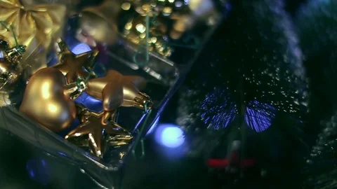 Christmas tree Stock Footage 80237450