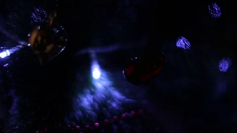 Christmas tree Stock Footage 80237601