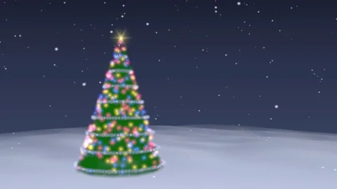 Christmas tree. Vídeo Stock 82739196