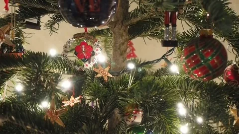 Christmas Tree Stock Footage 83334137