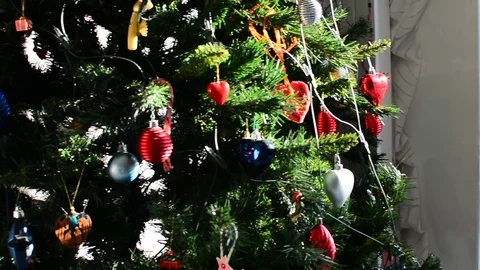 Christmas tree 스톡 동영상 83344622