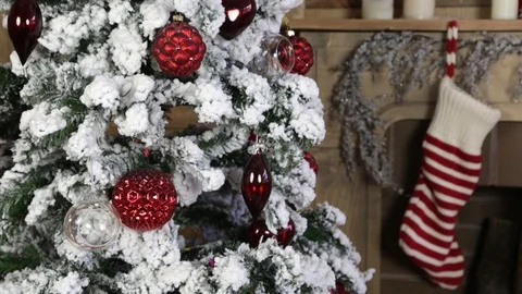 Christmas tree Stock Footage 99411405