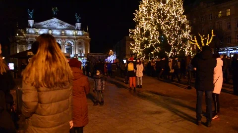 Christmas tree Stock Footage 100240959
