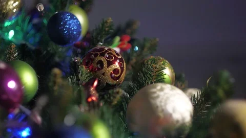 Christmas tree Stock Footage 102065255