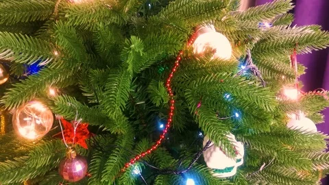 Christmas tree Stock Footage 127272133