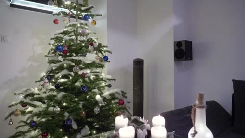 Christmas Tree Stock Footage 145737514