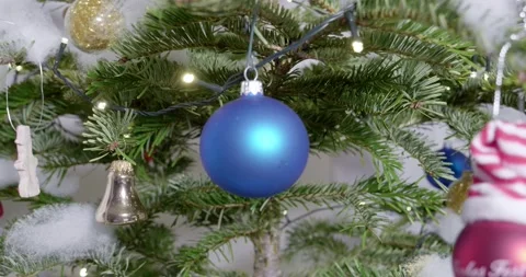 Christmas Tree Stock Footage 145916430