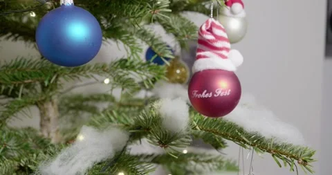 Christmas Tree Stock Footage 145916437