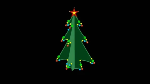 Christmas tree Stock Footage 225525529