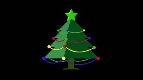 Christmas tree Stock Footage 225567213