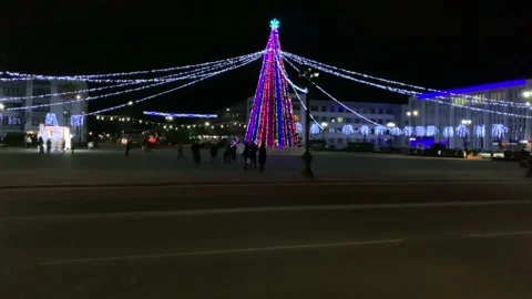 Christmas tree Stock Footage 229165044