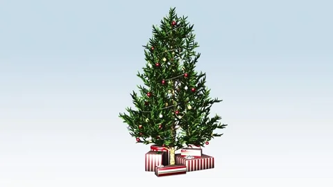 Christmas tree Stock Footage 296808433