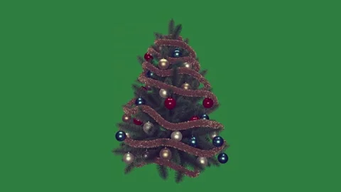 A christmas tree Stock Footage 337030826