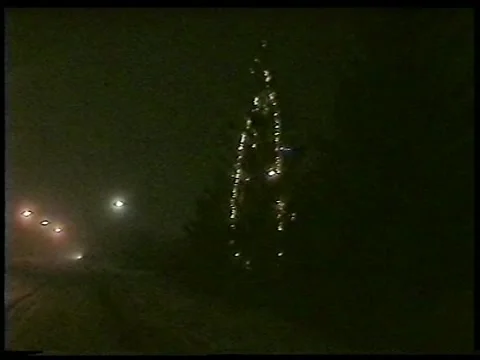 Christmas Tree Stock Footage 343637546