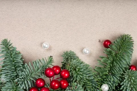 Christmas tree frame 库存照片