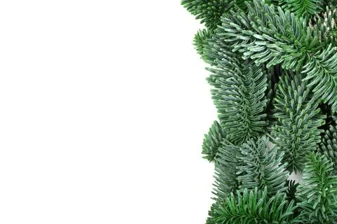Christmas tree frame Stock-Fotos