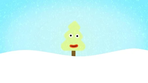 Christmas tree gets pissed on Stock Footage 82569448