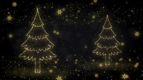 Christmas Tree Glitters Stock-Footage 317909976