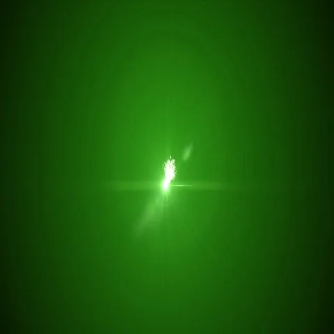 Christmas tree of glowing particles. top inscription happy new year Video stock 69426011