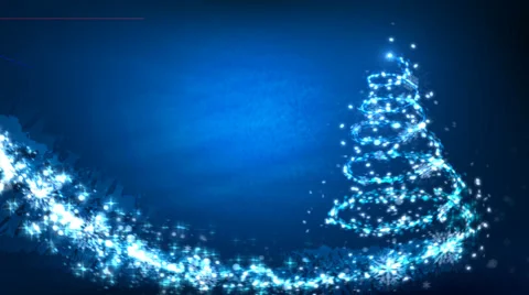 Christmas Tree graphical background Stock Footage 62929249