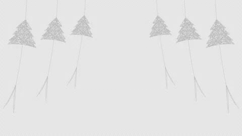 Christmas tree hanging design element decoration Ornament copy space concep.. Stock Footage 283256084