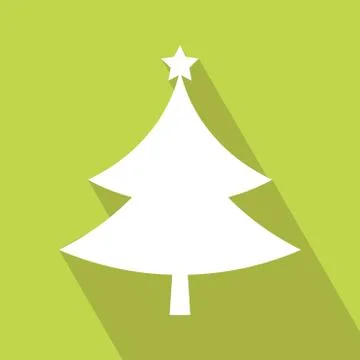 Christmas Tree Icon Stock Illustration